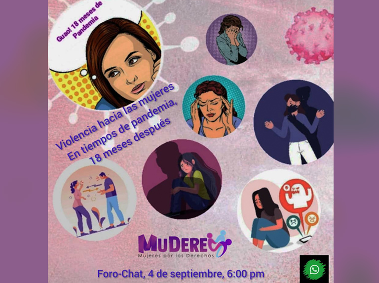 Invitan al foro chat "Violencia hacia las mujeres en tiempos de ...
